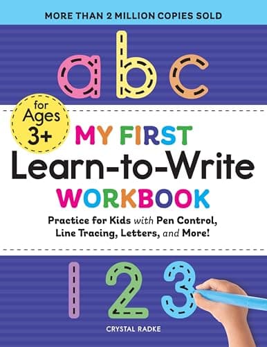 My First Learn To Write Workbk For Age