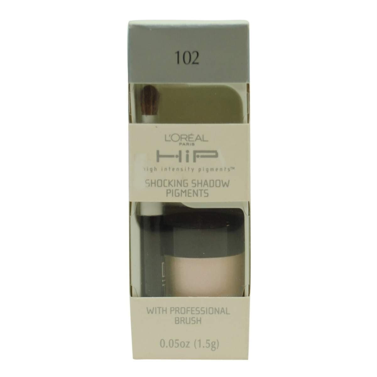 2 Pack L'oreal Paris Hip Studio Secrets Professional Shocking Shadow Pigments, 0.05 Ounce-102 Exciting