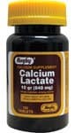 Calcium Lactate 84 Milligrams 100 Tabs