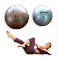 Pilates Weighted Ball Pair, 1 lb Each