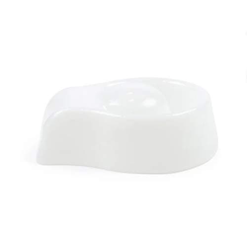 Spa Manicure Dish, Ergonomic Design Manicure Soak Bowl, Recyclable Made from Resin - BPA and Toxin Free (Frost)