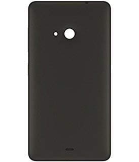 Wise Guys Back Battery Door Panel Replacement for Microsoft Lumia 535 Housing Case Black