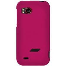 Protective Rubberized Shiled for HTC Rezound Pink