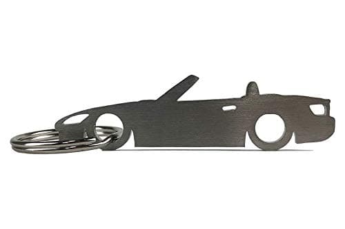 Silhouette Keychain Keyring compatible with S2000 S2K (Top Down) Key Fob