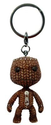Esdevium LittleBigPlanet Sackboy 2" Keychain/Zip Pull with Angry Face