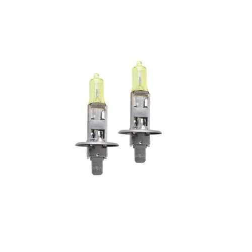 H1 Type 55W Hyper Yellow Xenon Halogen Light Bulbs