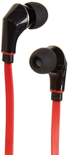 Naztech Bluetooth Headset for Universal/Smart Phones/Computer - Red/Black