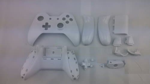 Color Series Replacement Shells for Xbox one XB1 - Full Replacement Housing from Quickdrawmods - WHITE
