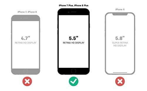 OtterBox iPhone 8 Plus / iPhone 7 Plus Case, Commuter Series, Shockproof, Ocean Way (Official OtterBox Brand Store)