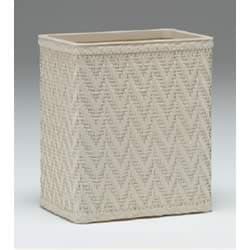 Elegante Ensemble Wastebasket - Cream