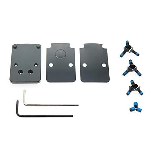 DPP Titanium Mounting kit/Plate/Adapter Compatible with Glock Trijicon RMR/SRO&Holosun 407C/507C/508T