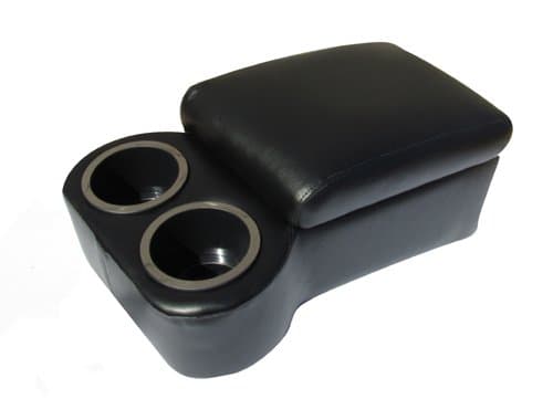 Car Console & Cup Holder- Black