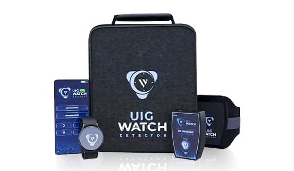 Generic UIG Watch Detector 3D Imaging System New and Advanced Tools for discovering Treasures, black, UW000