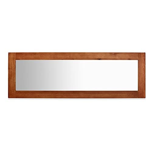 Original Rustic Solid Oak 1800mm x 600mm Wall Mirror