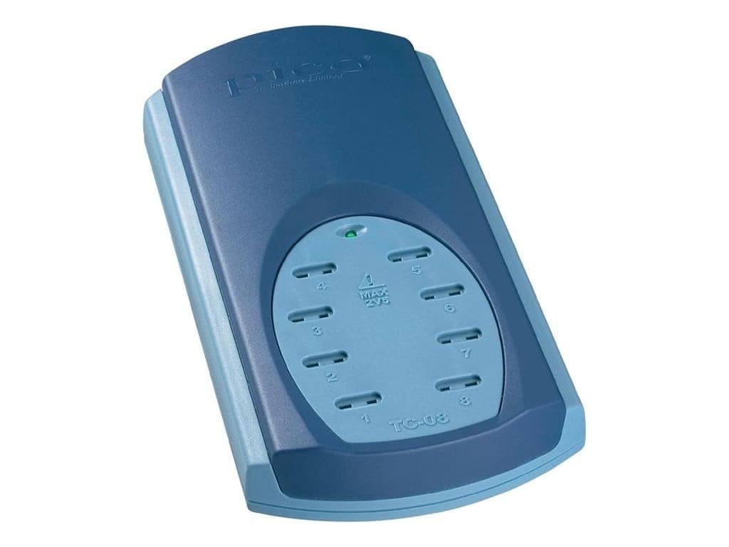 Pico TC-08 USB Thermocouple Data Logger with PicoLog Data Logging Software