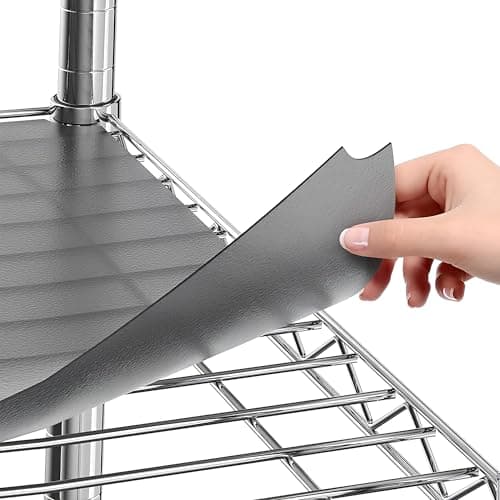 14 x 30, Graphite : Value Pack 5 Shelf Liners for Wire Shelf Liner, Fits Seville Classics Wire Shelving - Premium Quality (14 x 30, Graphite)