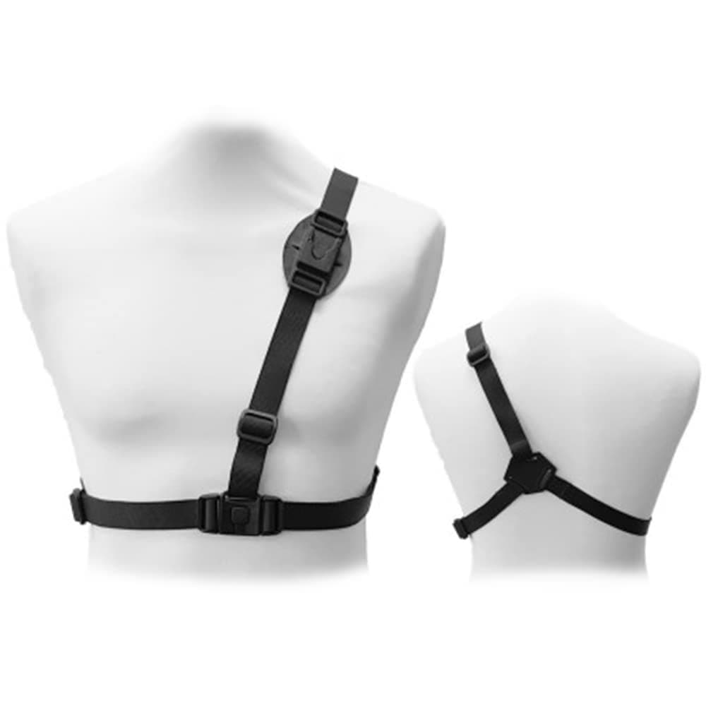 Official Peter Jones Klick Fast Shoulder Harness Strap Front Facing Adjustable Body Camera Body Cam Klickfast Dock Holder