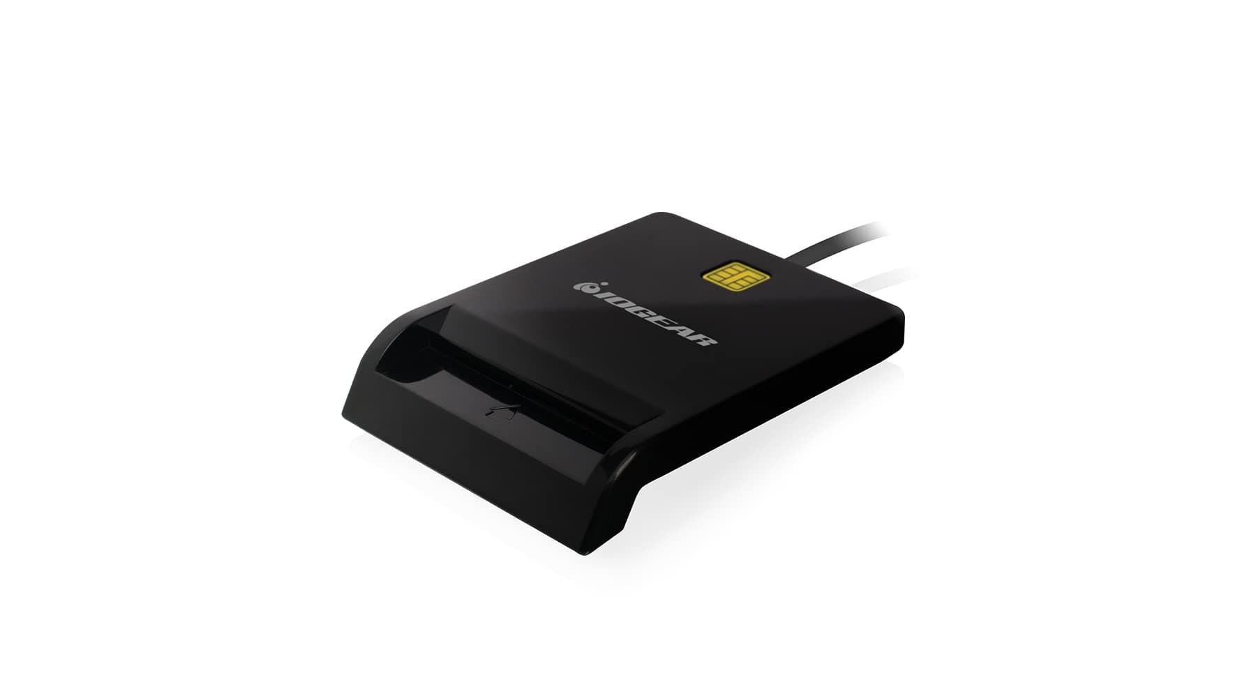 IOGEAR USB Common Access Card (CAC) Reader - EMV Level 1/4.1 Compliant - PC/SC version 1.0/2.0 - Class A, B, and C (5V / 3V / 1.8V) - T0, T1 Protocol - Compatible MS USB-CCID Driver - GSR212