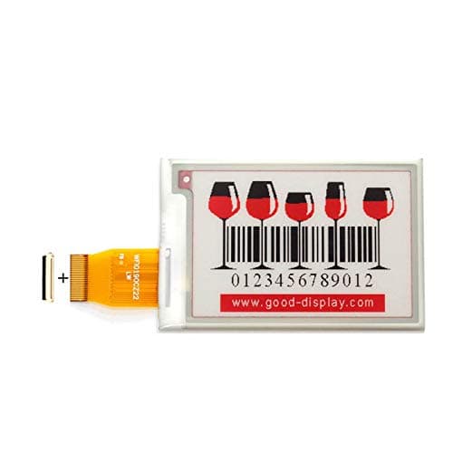 E-Paper Screen Eink Display Electronic Paper Display Panel Three Colors 2.7 Inch Black Write and Red
