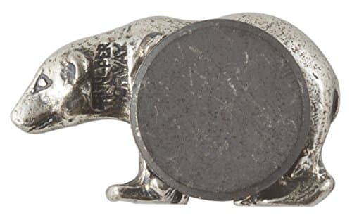 Bear Pewter Magnet - Isbjorn