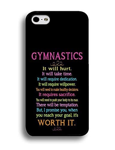 StyleLuo Designs Snap-on Protective Hard Back Case Cover for iPhone 6 with Gymnastics Classy Pattern