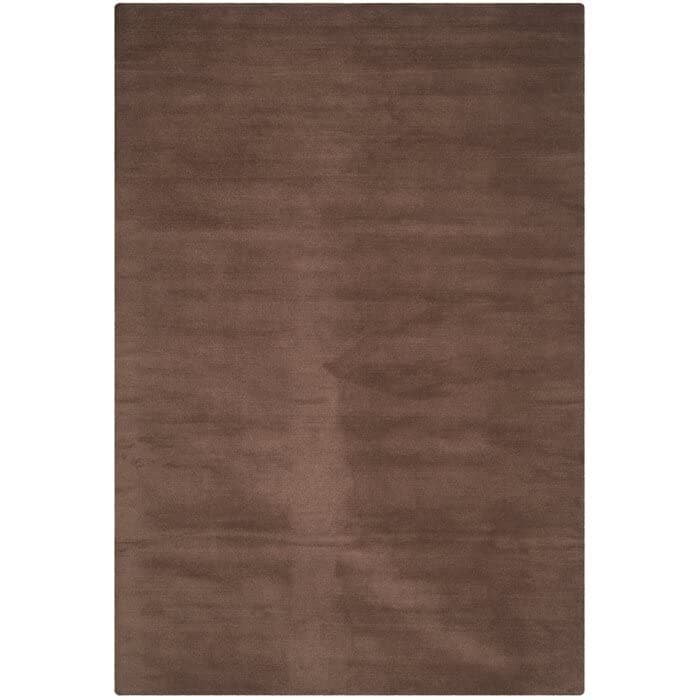 ZARACARPETS Solid Plain Exported Quality Hand Made Carpets and Rug Size 9 Feet by 12 Feet (9x12 feet) Brown