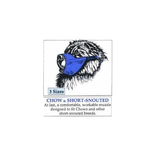 MUZZLE CHOW/SHORT NOSED BLUE - SMALL