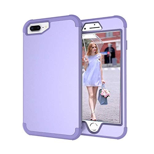iPhone 8 Plus/iPhone 7 Plus/iPhone 6S Plus/iPhone 6 Plus Case,Yoomer 3 in 1 Shockproof &Scratch-Resistant Hybrid Impact Armor Defender Hard Back Cover Case for iPhone 8 Plus/7 Plus/6S Plus/6 Plus 5.5"