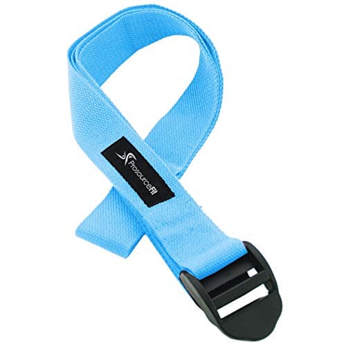ProsourceFit Cinch Buckle Yoga Strap - Aqua