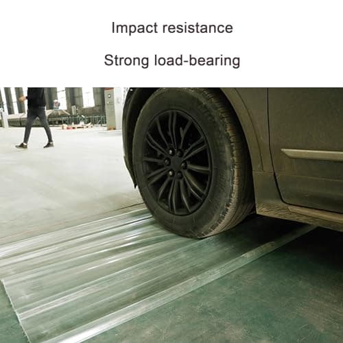 Clear Roofing Panel,2mm Corrugated Roofing Sheets,3/4/5/7/11/13/16 Pcs,Insulating Roofing Cladding Panel,Sun Roofing Tiles Fiberglass Daylighting Panels,Rainproof Carport (35x79in,4 pcs)