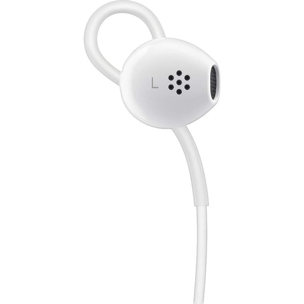 Earbuds Wired Headset USB-C, Comfortable Fit, Inline Controls, Compatible with Type-C Phones - White