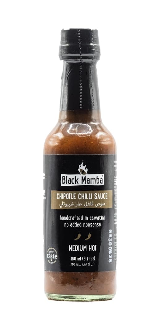 Black Mamba Chipotle Chilli Sauce 180ml (6 fl oz)