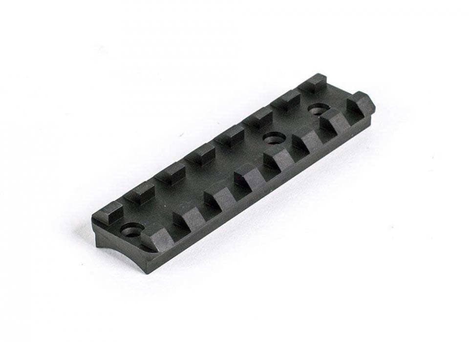 Mounting Solutions Plus See-Through Scope Mount Base for Ruger Mark I, II, III & IV - Picatinny (Black)