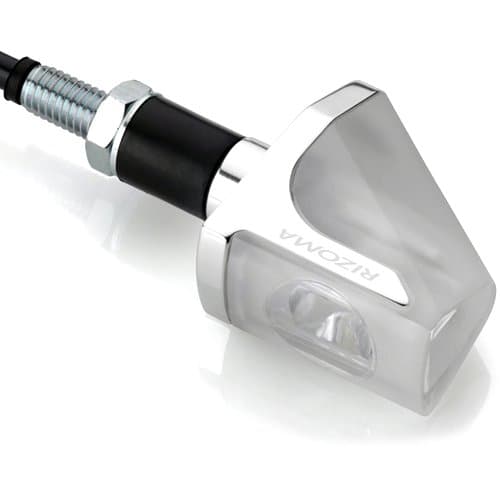 RIZOMAFR025A 'ZERO 11' LED Turn Signal (SILVER)