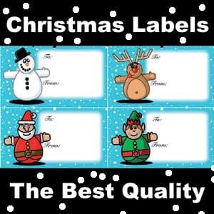 CHRISTMAS LABELS