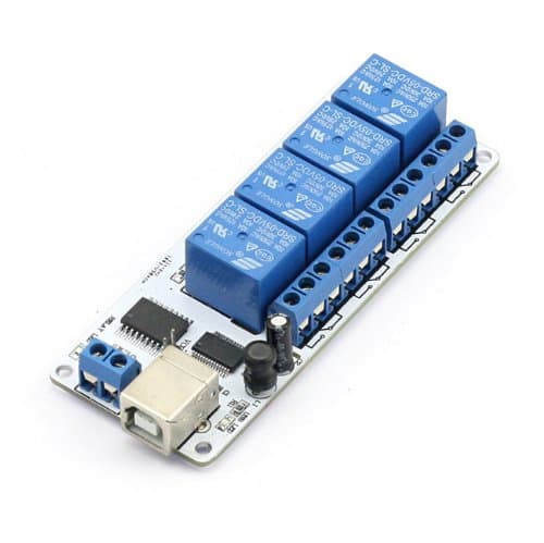 SainSmart USB 4 Channel Relay Automation (5V)