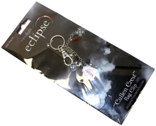 Twilight Eclipse Cullen Crest with Fillagree Bag Clip