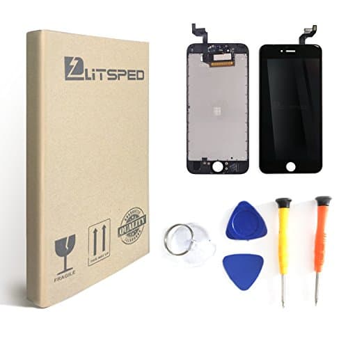 LITSPED Compatible Screen Replacement for iPhone 6s,LCD Display & Touch Screen Digitizer Replacement Assembly (6s(4.7inch) Black)