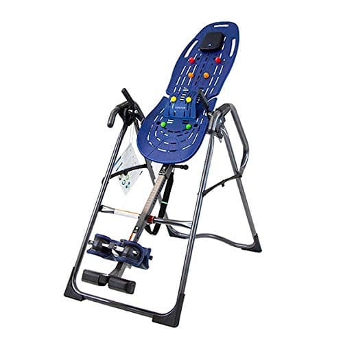 TEETER Hang Ups EP-860 Inversion Table with Acupressure Nodes, Lumbar Bridge, Traction Handles and Exercise Guide