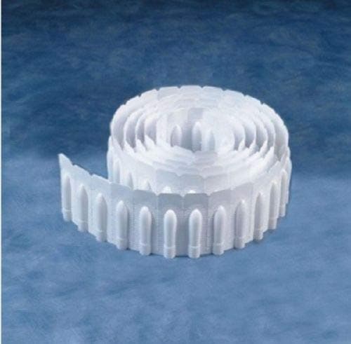 100 Empty Disposable Suppository Moulds/Molds 1.7 ml Medium Adult