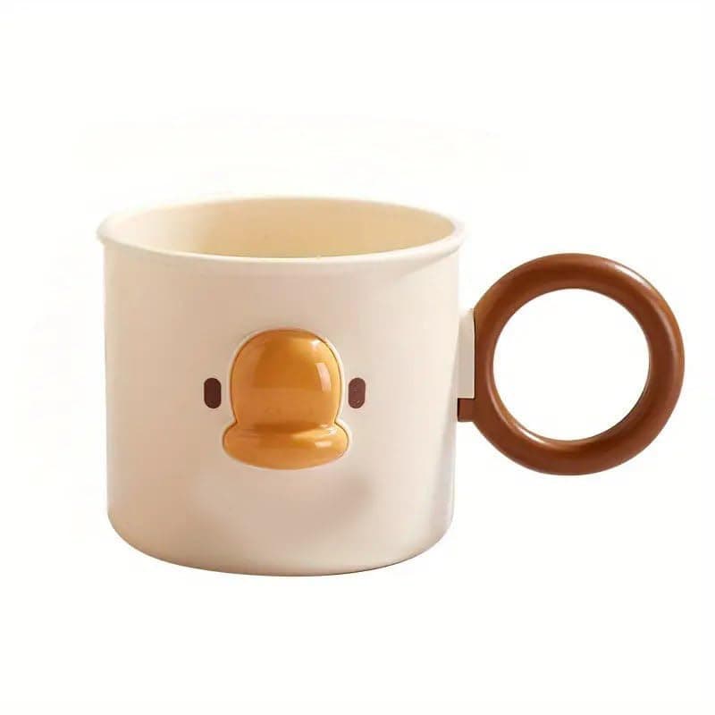 RIVOM Duck Cup Coffe Mug Tea Mug Multi-Purpose Cups Toothbrush Mug Mouthwash Cups All Type Coffee & Tea Mug