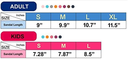 All Clean E.V.A ECO Friendly Ultra-Light Indoor Slides Sandals (Kids Large - Orange)