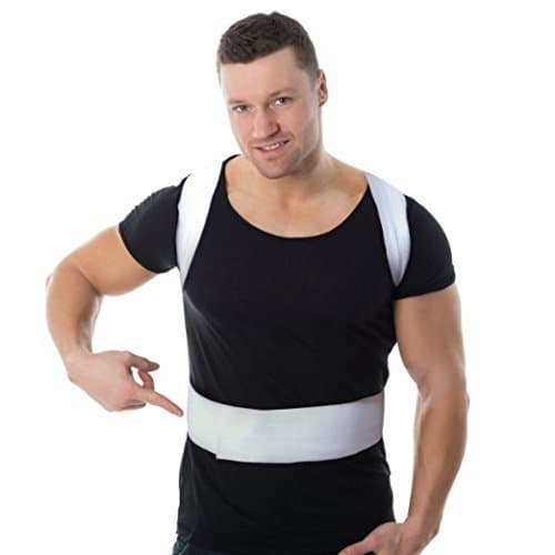 Medical-Grade Adjustable Magnetic Posture Support Back Brace by ComfyCloud (xxx-Large)