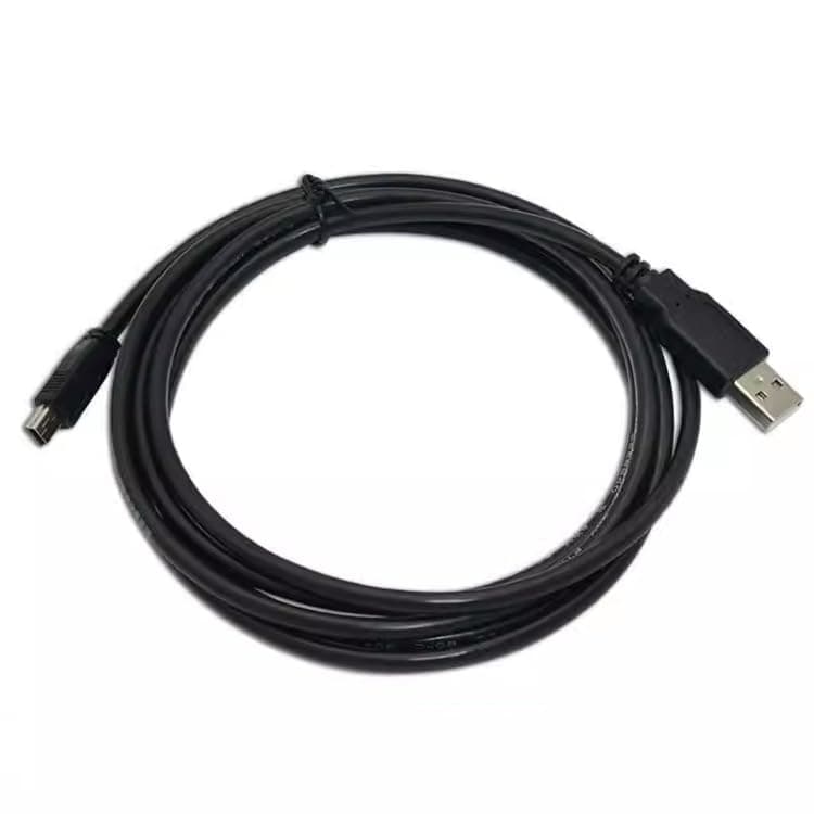 for GT09-C30USB-5P Programming Cable Touch Screen GT1050 GT1055 GT11 GT12 GT15 GT16 Series Download Cable Black: 1.5m