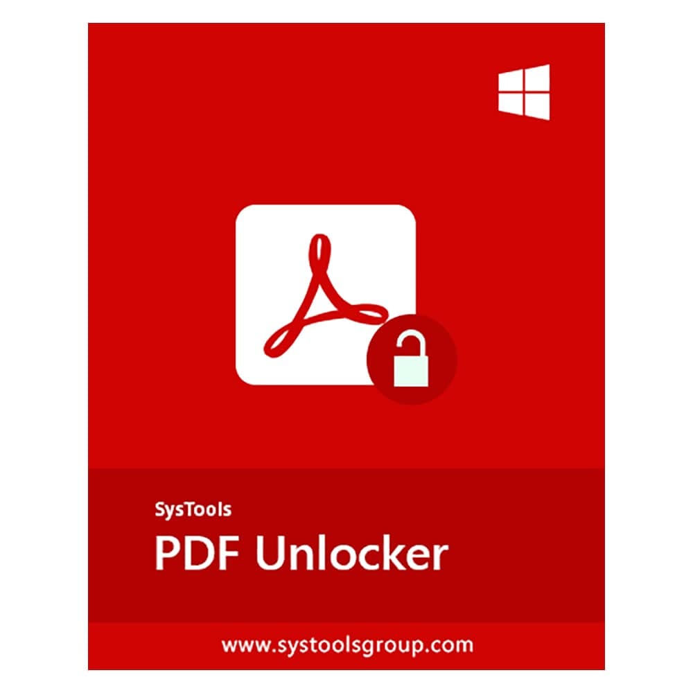 SysTools PDF Unlocker (Email Delivery-No CD)