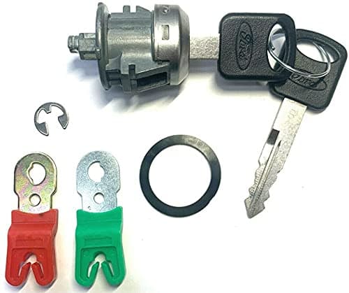 Fits Select Ford Replacement Front Doors Key Lock Cylinder W/2 OEM Oval Logo Keys Left or Right DL5885 597638 703362