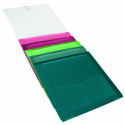 Storage Studios Waterfall Paper File for 12 x 12 Sheets, 13.75 x 13 x 1.5 Inches, Multicolored, CH93392