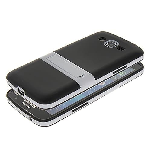 Galaxy Grand 2 Case, GETLAST Black Stand Function Silicone Case Flexible Protecting Cover For Samsung Galaxy Grand 2 G7106