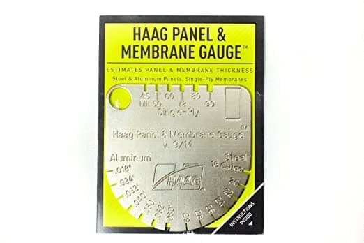 HAAG Panel & Membrane Gauge Shingle