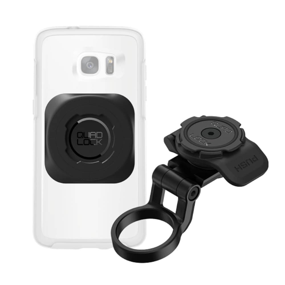 Quad Lock Stem Cap Bike Phone Mount (Adjustable) Kit with Universal MAG Adapter for Smartphones